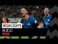 Highlights NEC - PSV | A special game ❤