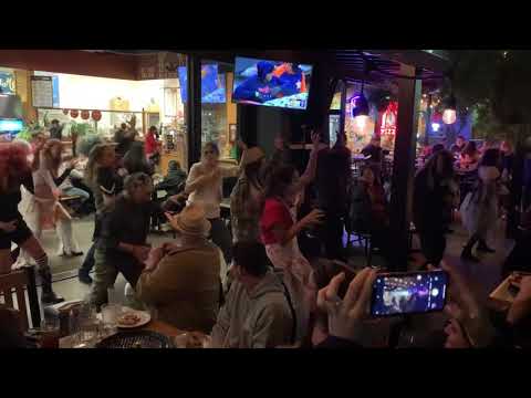 Zombies surprise Woodstock’s Pizza with Thriller Flash Mob - Santa Cruz 2021