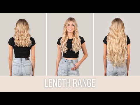 Hair Extensions Length Guide - ZALA Hair Extensions