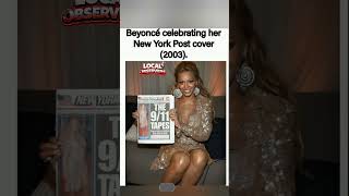 👑 Beyoncé’s first NY Post cover reaction, 2003 📰✨#Beyonce #Throwback #NYPost