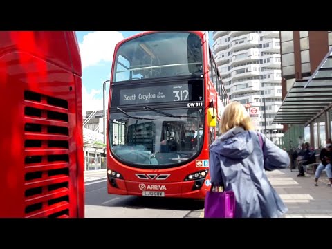 Journey on the 312. LJ10CUW. DW311. Arriva London VDL DB300 Gemini 2.