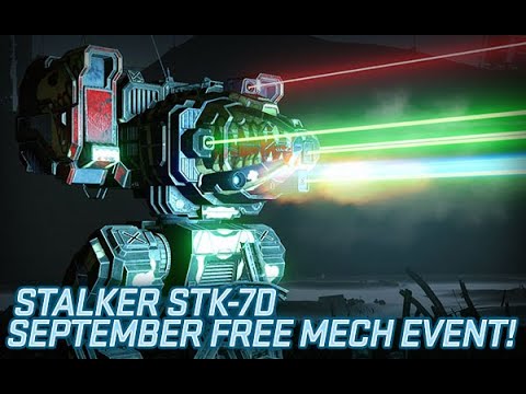 September Free Mech Event: Stalker STK-7D - Mechwarrior Online