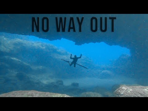 Getting Trapped In The Toilet Bowl - Full Day Of Spearfishing
