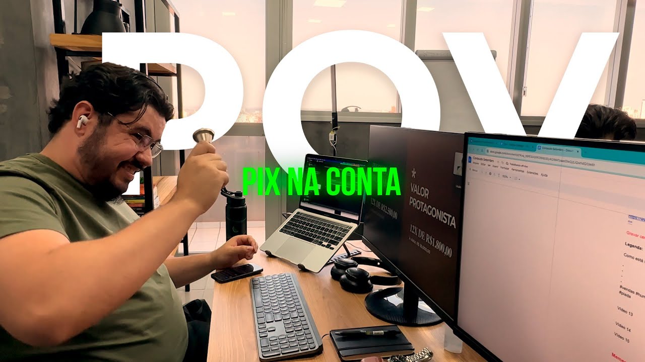 pov: por trás das câmeras de um negócio digital, esportes com sócios, vendas de alto ticket e mais