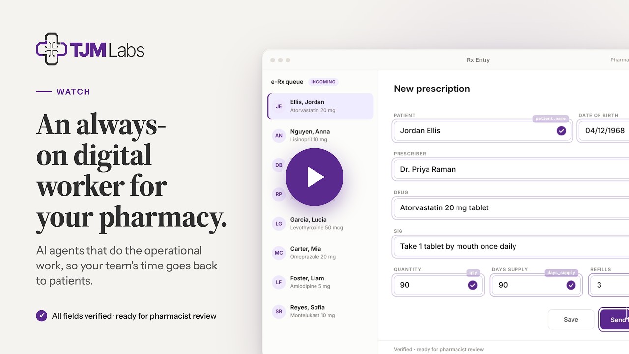 Watch the 42-second TJM Labs overview