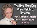 Mary Kay Great Heights Mascara Review Longer Lashes With No Smudge My New Makeup Magic Wand