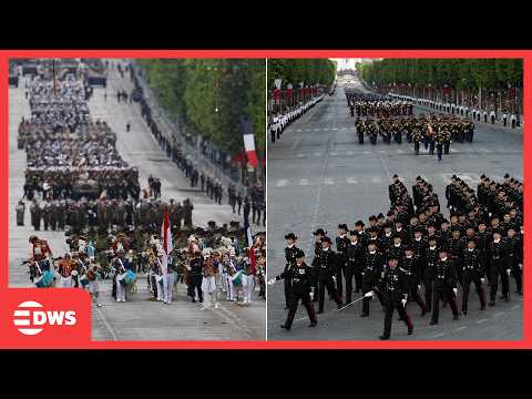 Watch Moments: France’s Grand Military Parade in Paris | Bastille Day 2025 | AQ1E