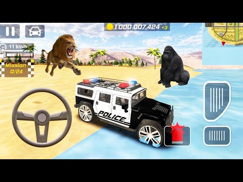 Off-road Police Drift Car Driving Simulator – Pursuit Police Car Chasing Game - Android Gameplay
