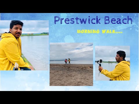 PRESTWICK BEACH AND PROMENADE WALK.