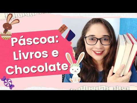 BOOK TAG PÁSCOA E CHOCOLATE ? | Biblioteca da Rô