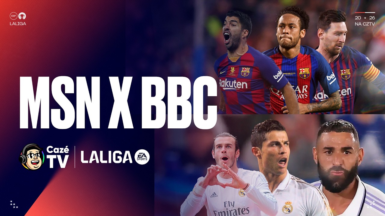 MSN X BBC: 1 HORA DE GOLAÇOS SEM PARAR