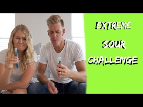 EXTREME SOUR CANDY CHALLENGE!