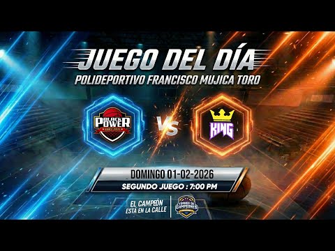 TORNEO DC MIRANDA 2026  - BLACK POWER VS KING DE GUATIRE- RONDA ELIMINATORIA .