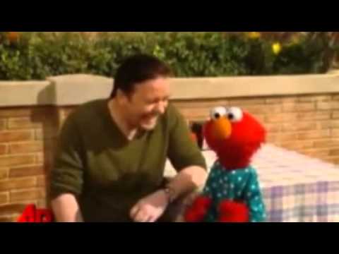 Ricky Gervais and Elmo Outtake