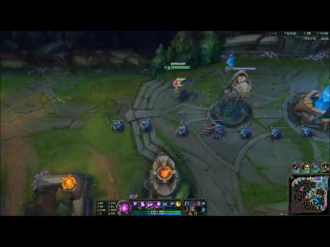 League of Legend- Vel'koz Top vs Trundle top 2016