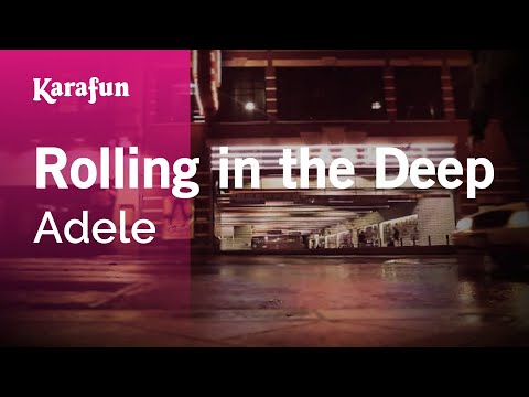 Rolling in the Deep - Adele | Karaoke Version | KaraFun