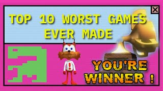 The 10 Worst Video Games of All Time – What Went Wrong?
