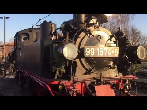 Glühweinfahrten auf der Döllnitzbahn - Dezember 2015