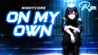 Download lagu On My Own - Cover By Ryn | Ashes Remain | Nightcore | Lyrics mp3