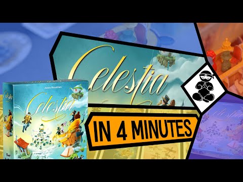 Celestia - How to play in 4 minutes - Game of Bluff, Push your Luck and Betrayal.
