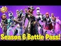 Streamers React to Season 6 Battle Pass! ALL Tiers, Pets and SECRET ITEMS!