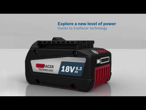 Bosch cordless GBA 18V 6.3 Ah EneRacer Professional