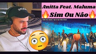 Anitta Feat. Maluma - Sim Ou Não (Clipe Oficial) - REACTION VIDEO!!!