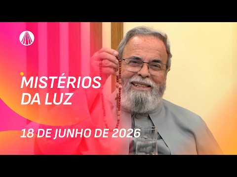 Terço de Aparecida com Pe. Antonio Maria - 18 de junho 2026 [Mistérios da Luz]
