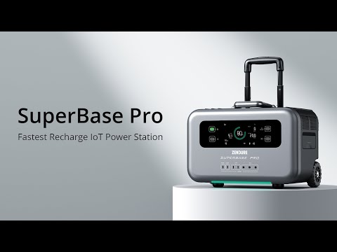 SuperBase Pro: Fastest Recharge IoT Power Station