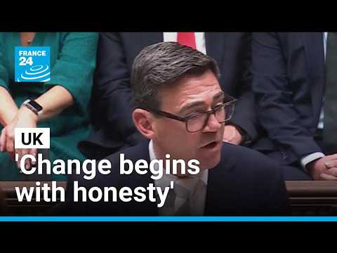 Replay: UK PM Andy Burnham faces lawmakers for first time since taking office