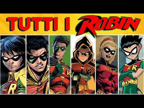 TUTTI I ROBIN DI BATMAN