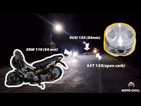 XRM 110 VS RUSI 125 VS RXT 135 2 stroke 401 meter RACE | Episode 3