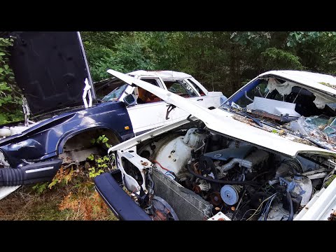 VOLVOVRAK i RONNEBYSKOGAR #2 - 200907 - Blekinge (Volvo 240 - Volvo 740 - Volvo 940)