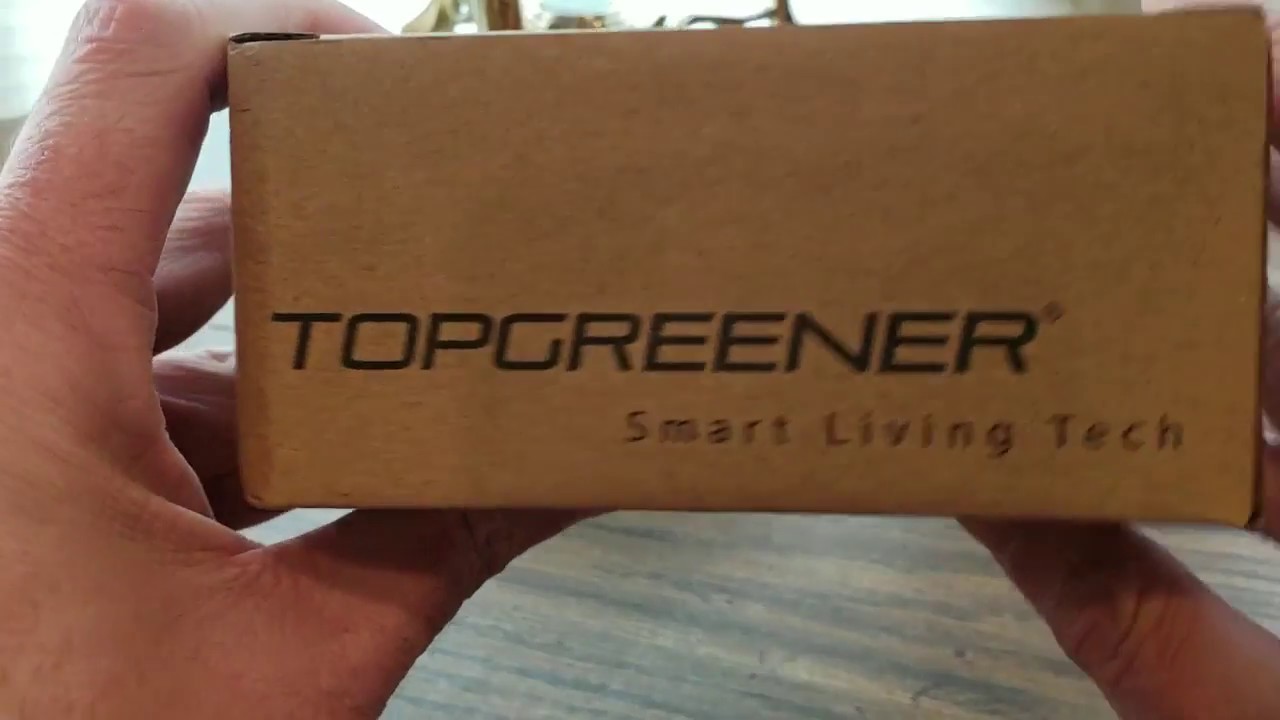 TOPGREENER Motion Sensor Ceiling Light