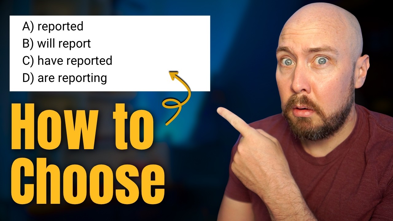 DO THIS with SAT Verb Questions