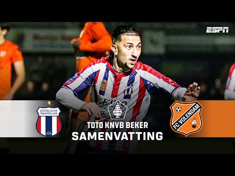 😬 VROEGE VOORSPRONG voor de AMATEURS 🔥 | Samenvatting Excelsior Maassluis - FC Volendam