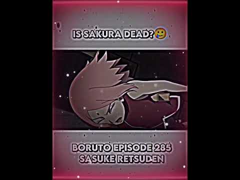Is Sakura dead? (Sasuke Retsuden) | #sakura #sasuke #retsuden #fyp