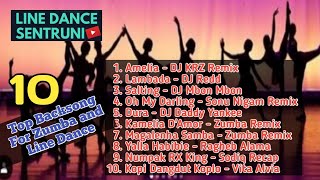 Download lagu Top 10 Best Background Song for Zumba and Line Dance | Koleksi Lagu Ajib Sentruni Line Dance mp3