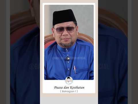 (Bhg.1) Puasa dan Kesihatan