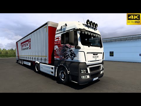 MAN TGX E5 | ProMods | ETS2 1.46 | Folkestone 🇬🇧 - Portsmouth 🇬🇧
