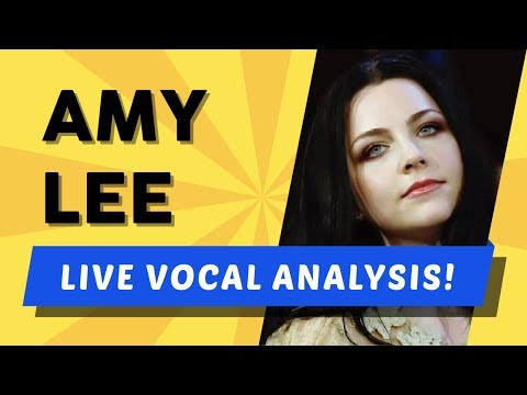Vocal Coach ANALYZES Evanescence! (Amy Lee)