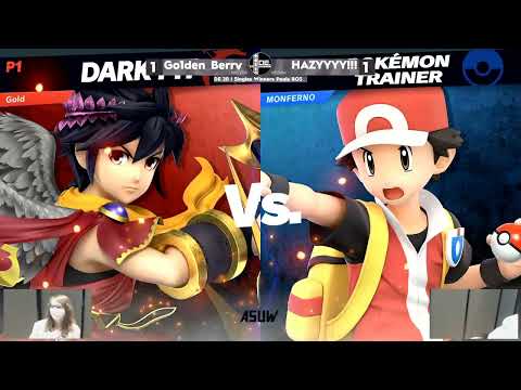 Domino Effect 20 - Go1den_Berry (Dark Pit) vs. HAZYYYY!! (Pokemon Trainer) - Ultimate singles pools