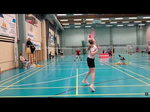 GS-U15 FINAL | Venla Tran Minh vs Veera Lindell | Badminton 2025 Final