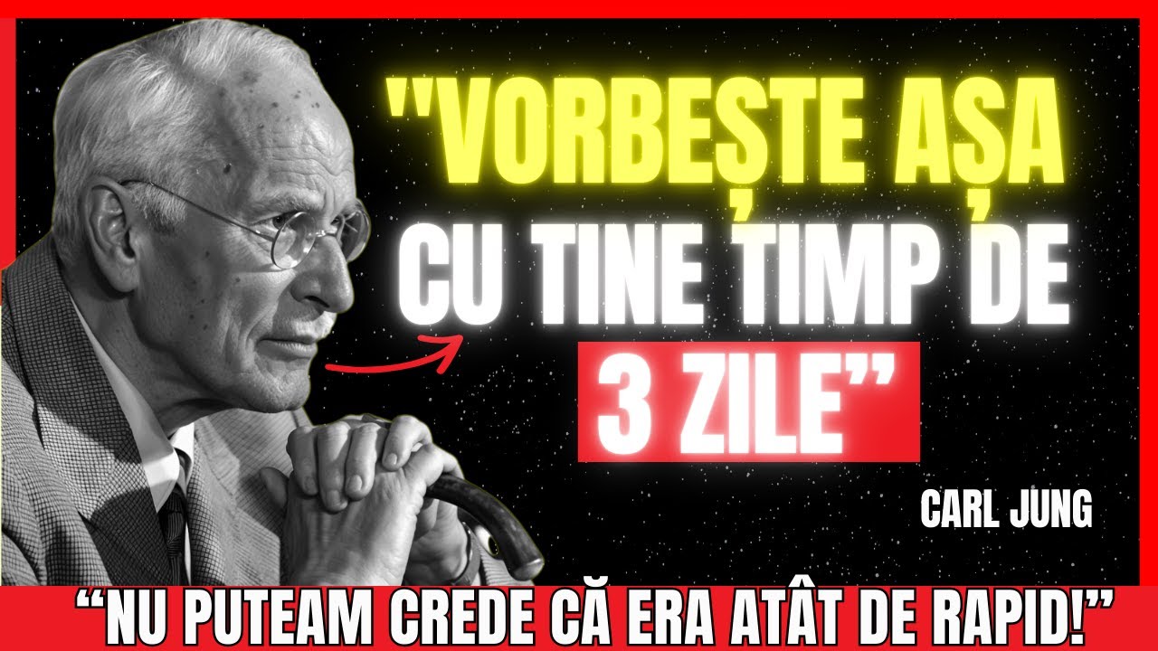 VORBEȘTE AȘA CU TINE TIMP DE 3 ZILE ȘI VEI ATRAGE TOT CE ÎȚI DOREȘTI FĂRĂ EFORT | Carl Jung.