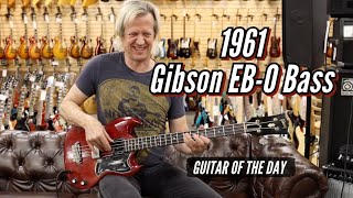 Video thumbnail for 1961 Gibson EB-0 Bass Cherry | Guitar of the Day - Greg Coates by Normans Rare Guitars
