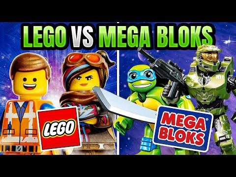 LEGO VS MEGA BLOKS