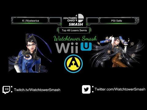 SOS Top 48 Losers Semis - K Mystearica (Bayonetta) Vs. PSI Sells (Bayonetta)