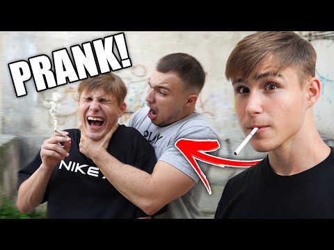 PRANK! M-AM APUCAT DE FUMAT ȘI FRATE-MIU M-A BĂTUT!