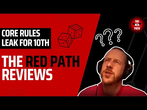 Warhammer 40,000 10th Edition Core Rules Leaked! The Red Path Reviews!
