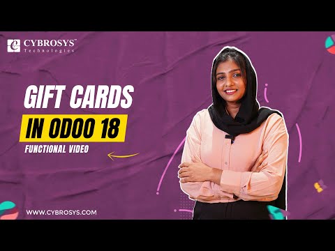 Gift Cards in Odoo 18 Sales | Odoo 18 Sales Tutorials | Odoo 18 New Features | Odoo 18 Release Date